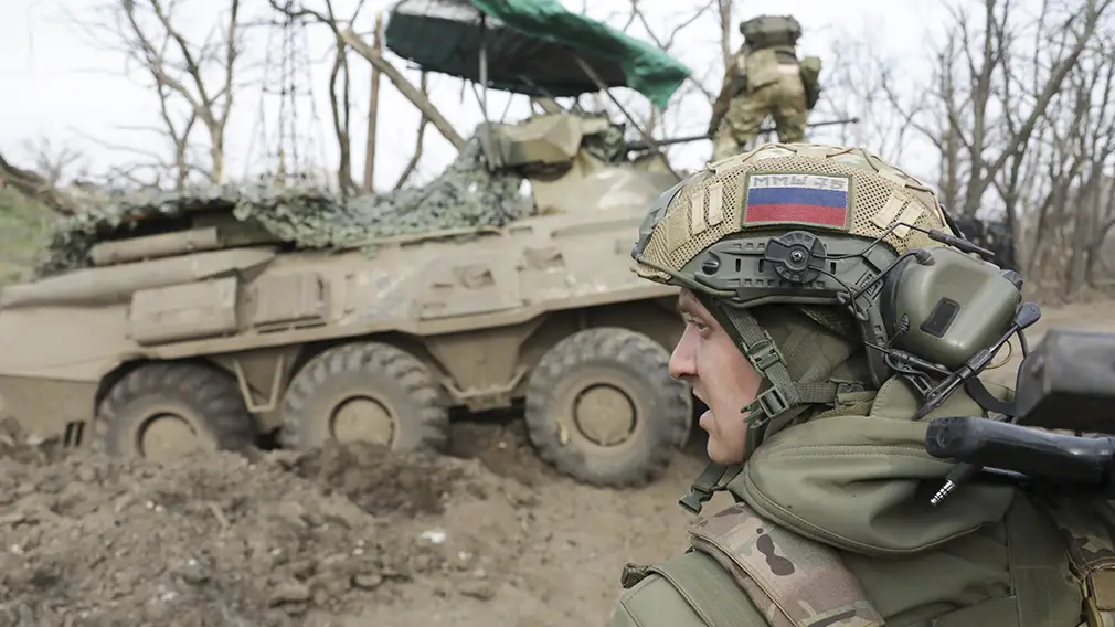 российские военнослужащие в зоне СВО