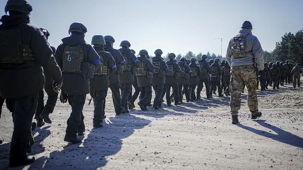 cолдаты Национальной гвардии Украины