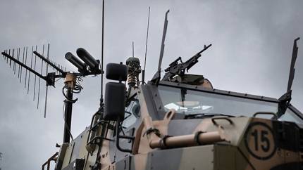 Австралийский «охотник»: комплекс Slinger заметили на украинском пикапе